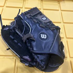 A350 Wilson 097512522243 Nwt 11 Inch Leather All Position Youth Baseball Glove Black Lht