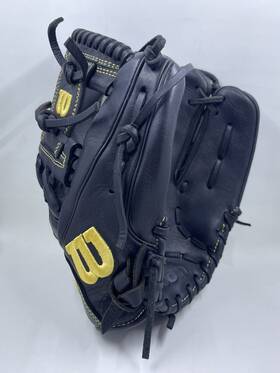 A950 Wilson 097512554121 All Position Rht Black Leather Baseball Glove 11.5 Inch