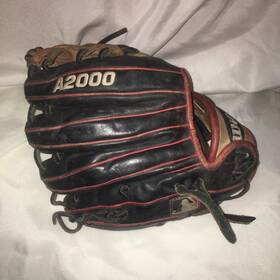 A2000 Wilson 097512645195 Pf88 11.25 Inch Infield Baseball Glove Rht Used