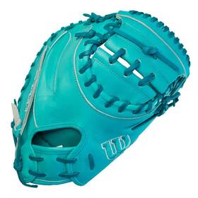 A2000 Wilson 097512778220 Cm33 Inch Seabreeze 33 Baseball Catchers Mitt Teal