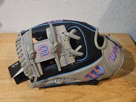 Wbw102577115 Wilson 097512836685 A1000 Dp15 11.5 Inch Baseball Glove Gray/black New Left Handed