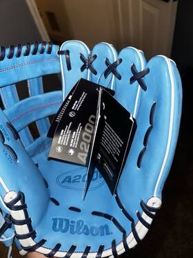 A2000 Wilson 097512870399 12.75 Inch 1777 Series Glove Blue