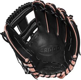 10140312 Wilson New 2024 A2000 H12 12 Inch Infield Fastpitch Glove Rht Black/white/pink