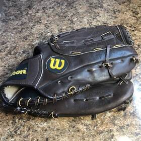 A2724 Wilson 2724 Og Optima Gold Softball Glove Mitt Brown Right Hand Throw Rht