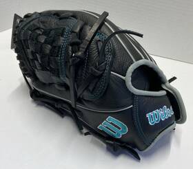 436-r Wilson A500 Siren 12 Inch Softball Glove Black/teal Lht Left Hand Throw New With Tag
