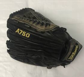 Ad750x14 Wilson 883813186419 A750 Black Baseball Mitt Glove Ad750x14 Wilson 883813186419 A750 Black Baseball Mitt Glove