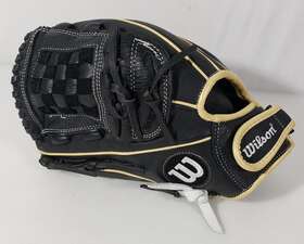 A500 Wilson 887768526962 Siren Fastpitch Softball Glove Black 12 Inch Lht Left Hand Throw Adult