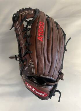 A1000 Wilson 887768835460 12.5 Inch Series Baseball Glove Left Handed Thrower