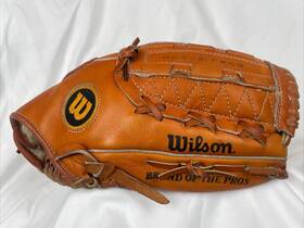 A-2201 Wilson A2201 Leather Baseball Glove Pro Model Dual Hinge Korea Grip-tite Rht 13