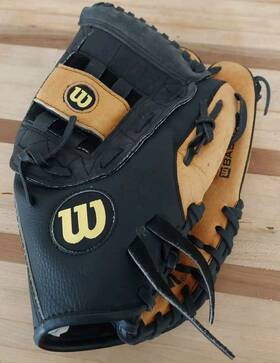 A0350b5125brn Wilson A350 Baseball Glove 12 Inch A0350 Brown Mlb12 Rht Genuine Leather
