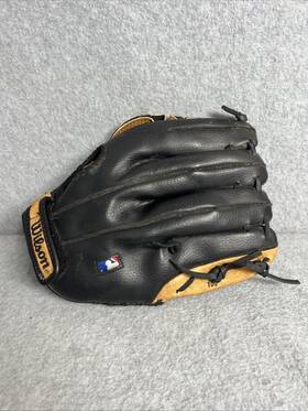 A0362bb11 Wilson A360 11 Inch Leather Baseball Glove Black And Tan Lht