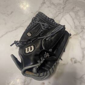 A03rs17 Wilson A360 Genuine Leather Black 13 Inch Baseball Glove Right Hand Thrower