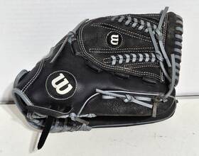A03rs1713 Wilson A360 Glove Black And Gray 13 Inch Slow Pitch Softball Rt Hand Throw