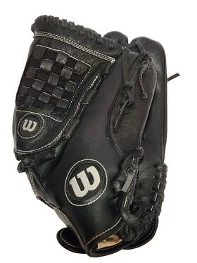A03rs1714 Wilson Genuine Leather A360 Softball Baseball Glove 14 In Rht Black