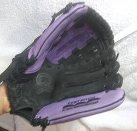 125-bpr Wilson A0440 Baseball Glove Fpcat Osterman Moonsta Web 12.5 Purple Great Shape