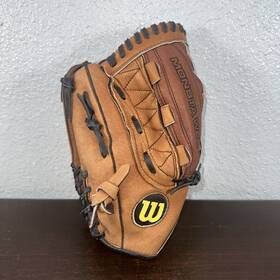 A0442-fp12 Wilson A440 Women S/girls Monster Web 12 Inch Fastpitch Softball Glove Left Throw