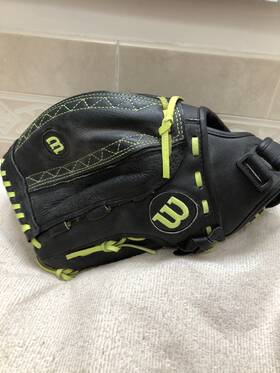 A0442sa125 Wilson A440 12.5 Inch Girl S Monster Web Fastpitch Softball Glove Left Throw