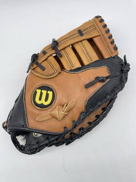 A0500bm12 Wilson A500 1st Base Baseball Mit Glove 12 Inch Rht Right Ecco Leather Bm12 Ad502