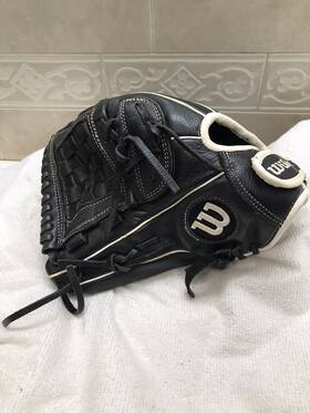 A05lf1712 Wilson A500 Siren Fully Broken In Womens Girl S 12 Inch Softball Glove Left Throw