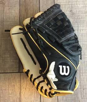 A05lf2012 Wilson A500 Siren Gray/black Left Hand Throw Glove/mitt 12 Inch