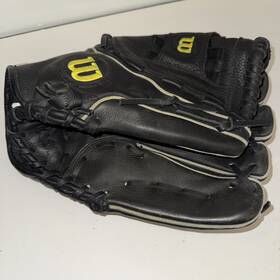 A0600-bb12 Wilson A600 12 Inch Youth Adult Black Baseball Softball Glove Right Hand Throw A0600-bb12 Wilson A600 12 Inch Youth Adult Black Baseball Softball Glove Right Hand Throw