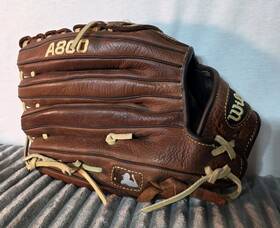 A08rb16d01225 Wilson A800 Optima 12.5 Glove Right Hand Throw Leather Baseball