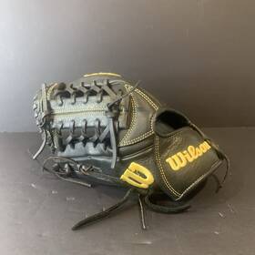 A09lb22di1175 Wilson A950 Baseball Glove 11.75 Inch Left Hand Throw Lht Black