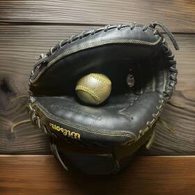 A09rb22dicm34 Wilson A950 Black Rht 34 Inch Baseball Catcher Mitt