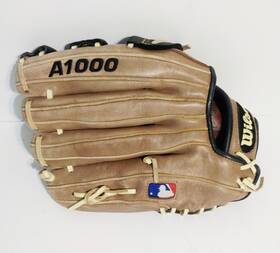 A10001799 Wilson 12.5 A1000 1799 Rht Ecco Leather Baseball Glove