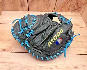 A1000bb1791ss Wilson A1000 Catchers Mitt 32.5 Rht Custom Relace A1000bb1791ss Wilson A1000 Catchers Mitt 32.5 Rht Custom Relace
