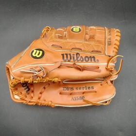 A1580 Wilson 12 Inch Dial Fit System Dfs Baseball Glove Crown Web Premium Steer-hide Nice A1580 Wilson 12 Inch Dial Fit System Dfs Baseball Glove Crown Web Premium Steer-hide Nice