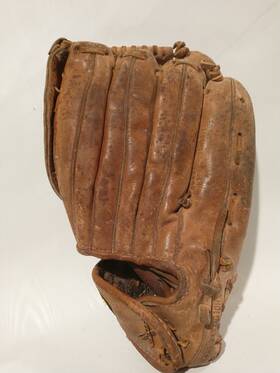 A2033 Wilson Vintage Leather 11 Inch Baseball Glove Left Hand Thrower Lht Made In Us