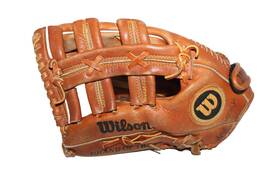 Wilson A2076 Vintage 80s Pro Staff Dyna Grid Leather Baseball Lht