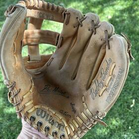 A2210 Wilson Bobby Bonds Pro Model Pro-back Baseball Glove Mitt Rht Made Korea A2210 Wilson Bobby Bonds Pro Model Pro-back Baseball Glove Mitt Rht Made Korea