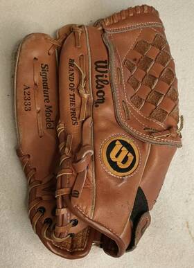 A2133 Wilson A2333 Signature Model George Brett Baseball Glove Mitt Lht 12 Inch Leather