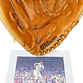 A2372 Wilson 1981 Tommy John Pro Special Lht 11 Inch American Cowhide Mitt-glove Vtg A2372 Wilson 1981 Tommy John Pro Special Lht 11 Inch American Cowhide Mitt-glove Vtg