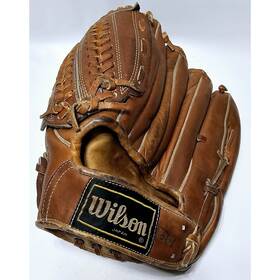 A2616 Wilson Vtg Doug Rader Ball Hawk Rh Baseball Glove Grip Tite Pocket Lht