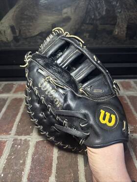 A2823 Wilson 1st Base Mitt/glove Lht Left Handed Signature Edition Premium Cowhd