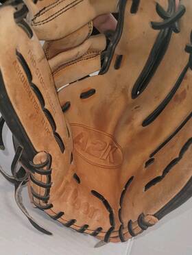 A2kobg1786 Wilson A2k 1786 11.5 Inch Baseball Glove Pro Stock Leather Mlb Logo Used