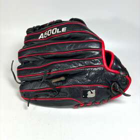 A500le Wilson Baseball Glove Limited Edition 12 Inch Rht Black Red Right Hand Throw