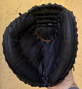 A2403 Wilson A502 160 Pro 500 Left Hand Thrower 31 Inch Usa Baseball Catchers Mitt Pudge A2403 Wilson A502 160 Pro 500 Left Hand Thrower 31 Inch Usa Baseball Catchers Mitt Pudge