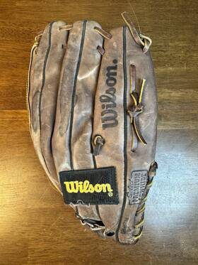 A9803 Wilson Optima Gold Softball Glove 12 Inch Lht Leather Select Premium Cowhide