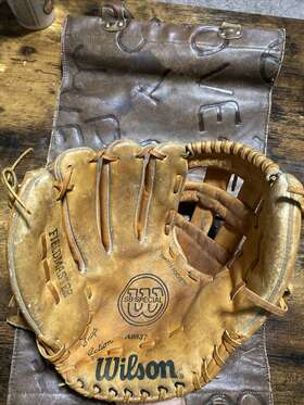 A9837 Wilson Sb Special Baseball Softball Glove Lht Field Master Vintage Leather