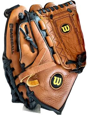 Wilson Ad502-11 A500 11 Inch Lh Throw Baseball Glove Ad502 Ecco Leather Dual Hinge Web