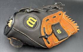 Ao-452-12 Wilson Baseball Softball Glove Mitt 12 Inch Pro 450 Lht A0450 Brown Black Leather