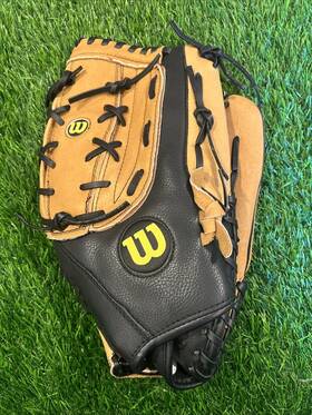 Ao360tres14 Wilson Oversized Softball Glove A360 Rht 14 Inch Pocket Leather Mitt Black Brown Ao360tres14 Wilson Oversized Softball Glove A360 Rht 14 Inch Pocket Leather Mitt Black Brown