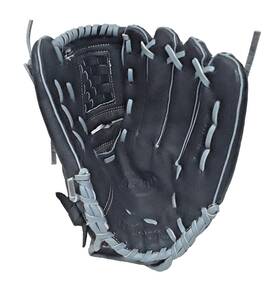 Ao3rb17 Wilson A360 12.5 Inch Baseball Softball Glove 12 1/2 Rht Black Leather Vgc