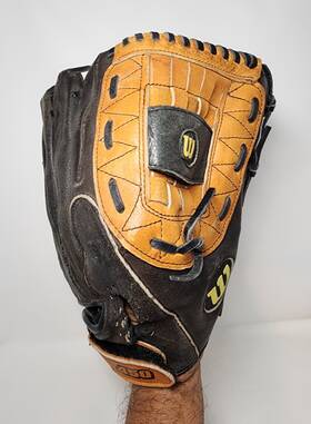 Ao450-pg12 Wilson A0450 Pg12 Leather Baseball Glove Right Hand Thrower 12 Inch Ao450-pg12 Wilson A0450 Pg12 Leather Baseball Glove Right Hand Thrower 12 Inch