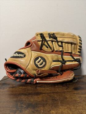 Ao5rb19125 Wilson A500 Boys Brown Fully Broken-in 12.5 Inch Baseball Glove Right Hand Throw Rht