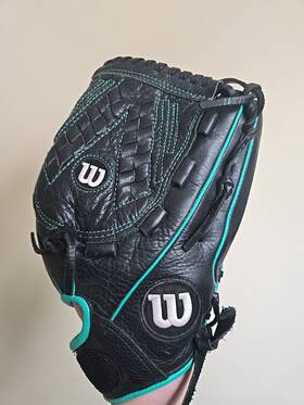 Ao5rf16125 Wilson A500 12.5 Inch Turquoise Teal Green Baseball Softball Glove Right Hand Throw